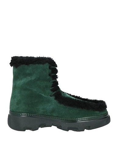 BURBERRY Ankle boot Green Shearling