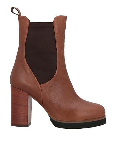 NOA A. Bottine Marron Cuir