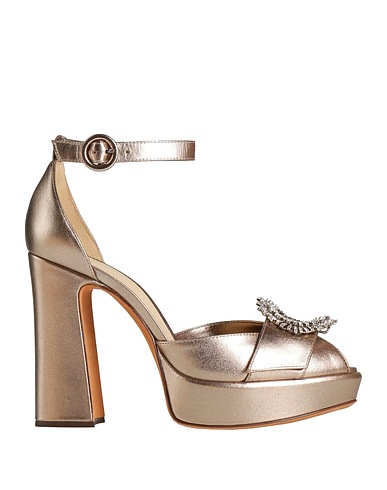 ALEXANDRE BIRMAN Sandals Platinum Leather