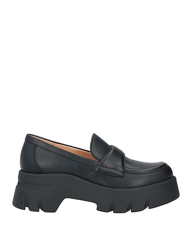 GIANVITO ROSSI Loafers Black Calfskin