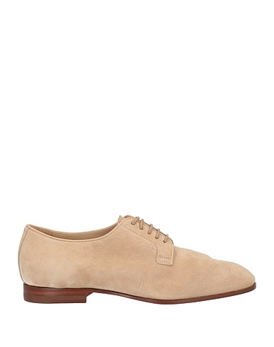 SANTONI Stringate Beige Pelle