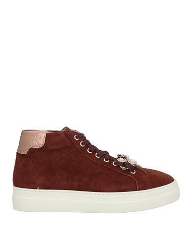 STOKTON Sneakers Braun Leder