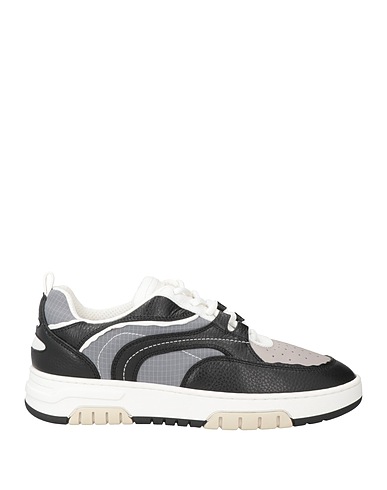 STREIM Sneakers Grigio Pelle, Fibre tessili