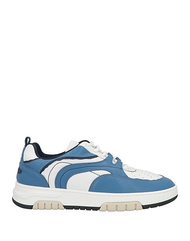 STREIM Sneakers Bianco Pelle, Fibre tessili