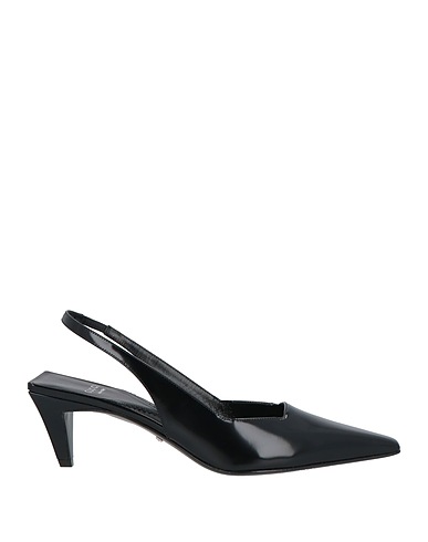 GUCCI Court Black Leather
