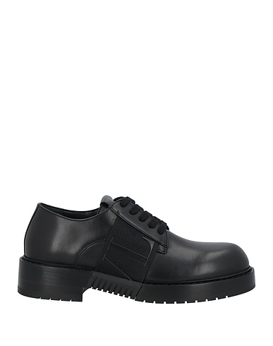 VALENTINO GARAVANI Laced shoes Black Leather
