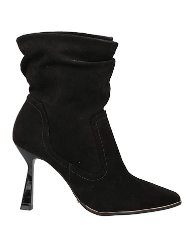 CECCONELLO Ankle boot Black Textile fibers