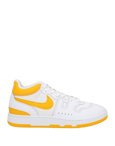 NIKE Sneakers Bianco Pelle, Fibre tessili