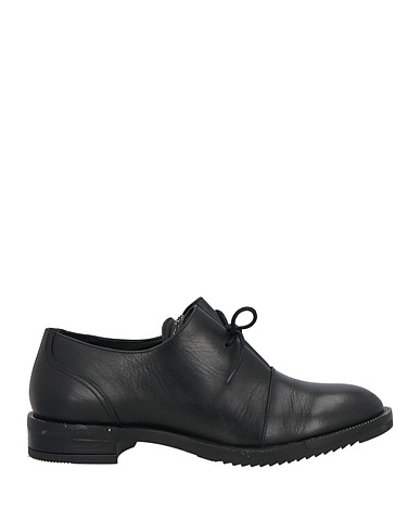 CAFèNOIR Laced shoes Black Leather