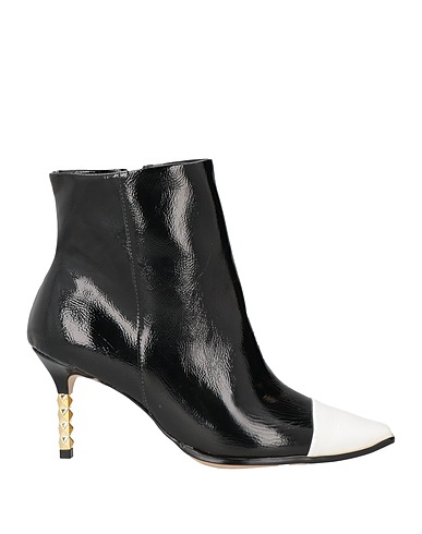 CECCONELLO Ankle boot NERO Textile fibers