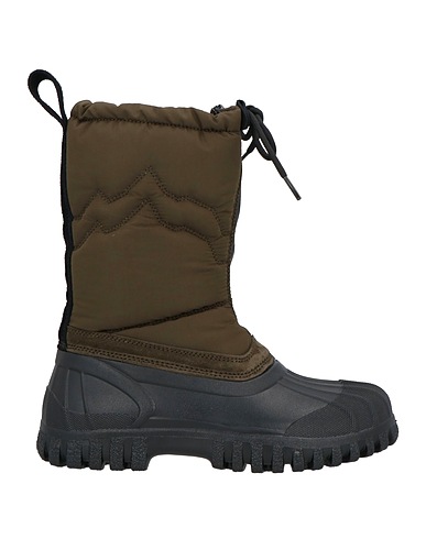 DIEMME Boots Military green Textile fibers, Rubber
