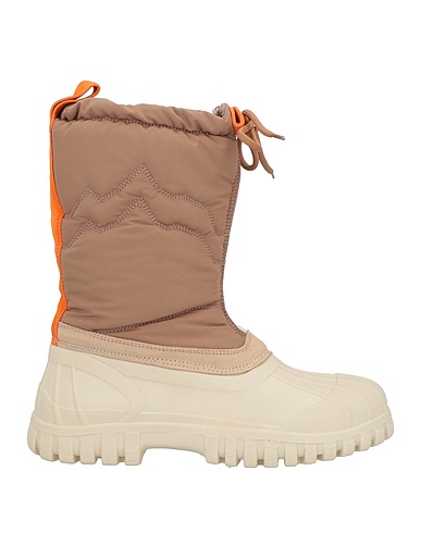 DIEMME Ankle boot Khaki Textile fibers, Rubber