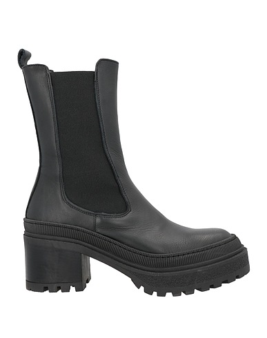 MISS UNIQUE Ankle boot Black Leather