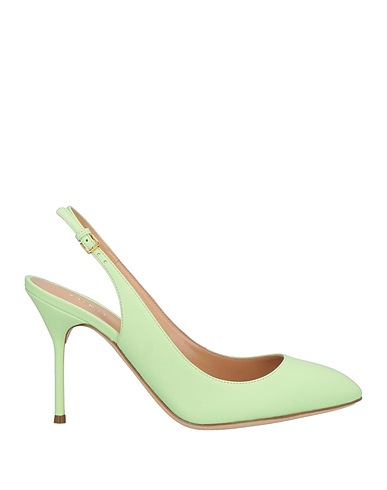 SERGIO ROSSI Court Light green Leather