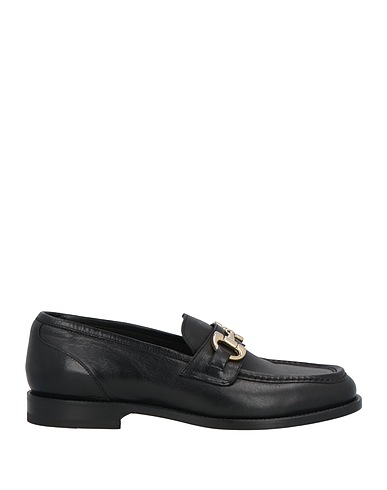TAGLIATORE Loafers Black Leather