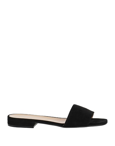 SERGIO ROSSI Sandals Black Leather