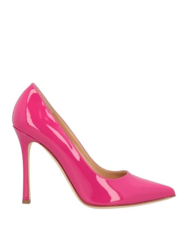 SERGIO ROSSI Pump Magenta Leather