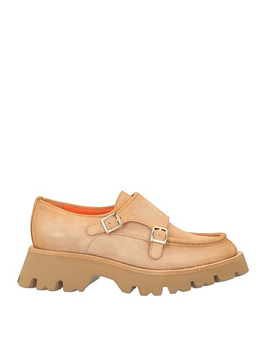 SANTONI Loafers Sand Leather