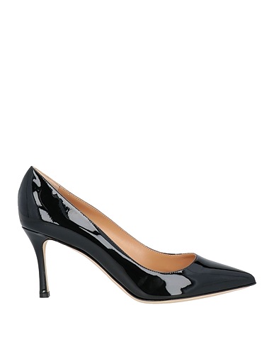 SERGIO ROSSI Court Black Leather