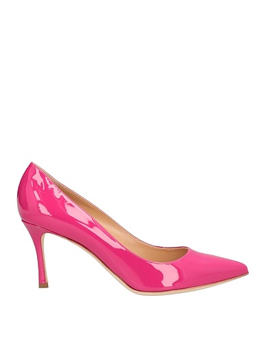 SERGIO ROSSI Court MAGENTA Leather