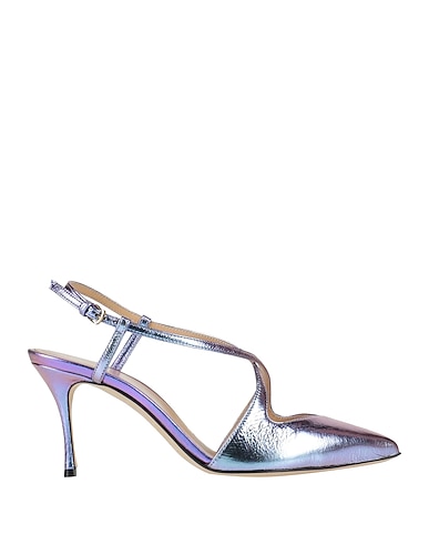 SERGIO ROSSI Court Purple Leather