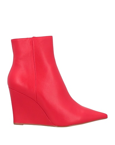 LOLA CRUZ Stivaletti Rosso Pelle