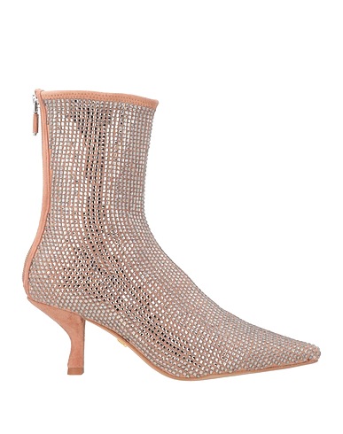 LOLA CRUZ Ankle boot Antique rose Leather
