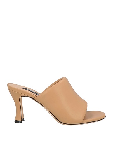 SERGIO ROSSI Sandals Camel Leather