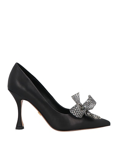LOLA CRUZ Pump Black Leather