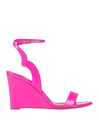 CHRISTIAN LOUBOUTIN Sandals Fuchsia Leather