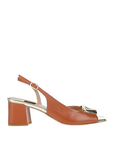 ISLO ISABELLA LORUSSO Sandals Camel Leather