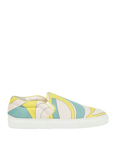 PUCCI Sneakers Lime green Textile fibres