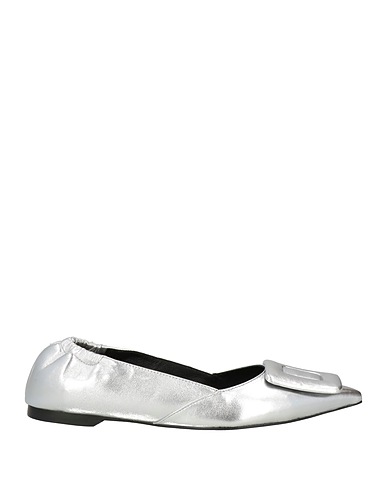 BIBI LOU Ballerine Argento Pelle
