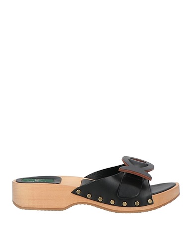PUCCI Mules and clogs Black Leather