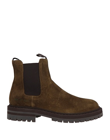 COMMON PROJECTS Ankle boot Military green Leather