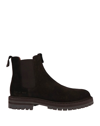 COMMON PROJECTS Ankle boot Dark brown Leather