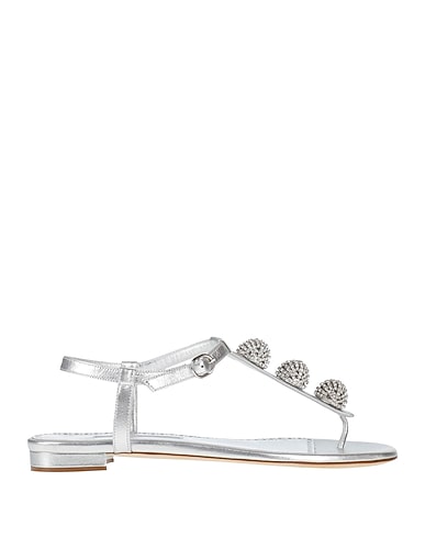 MANOLO BLAHNIK Flip flops Leather