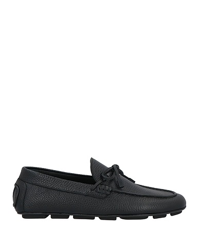 VALENTINO GARAVANI Loafers Black Leather