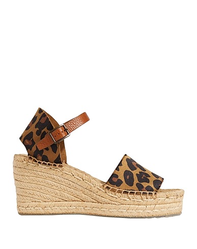 PEDRO GARCÍA Espadrilles Bronze Textile fibers