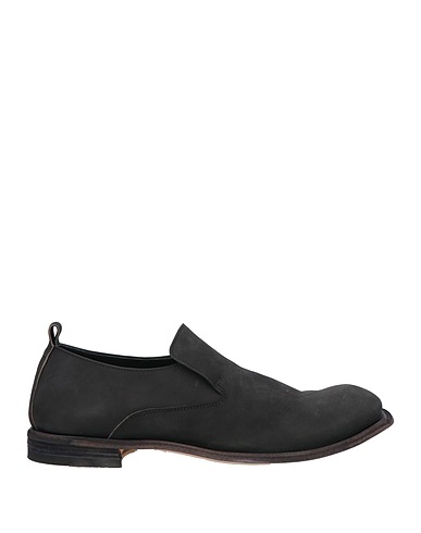 OFFICINE CREATIVE ITALIA Loafers Black Leather