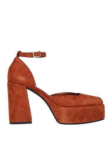 GIAMPAOLO VIOZZI Décolleté Marrone Pelle