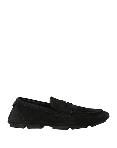 DOLCE&GABBANA Mokassins Schwarz 100% Kalbsleder