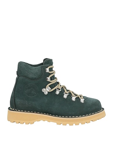 DIEMME Ankle boot Dark green Leather