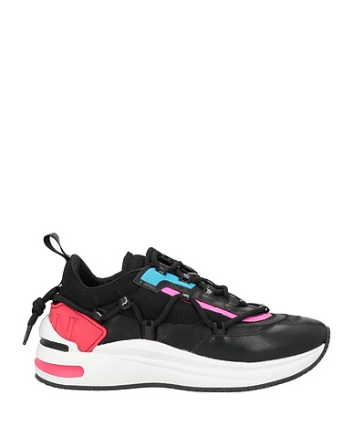 EMPORIO ARMANI Sneakers Schwarz Gewebefasern, Leder, Andere Fasern