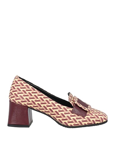 LE GAZZELLE Loafers Burgundy Leather