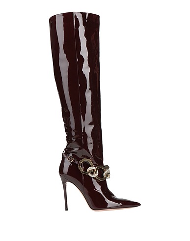 GEDEBE Boots Plum Leather