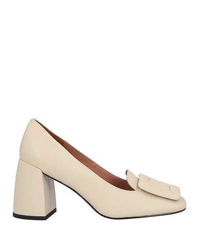 BIBI LOU Loafers Cream Leather