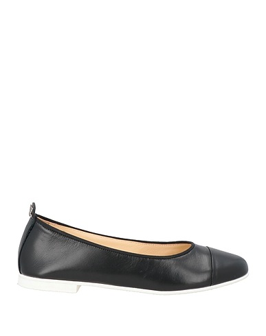 CASADEI Ballet flats Black Leather