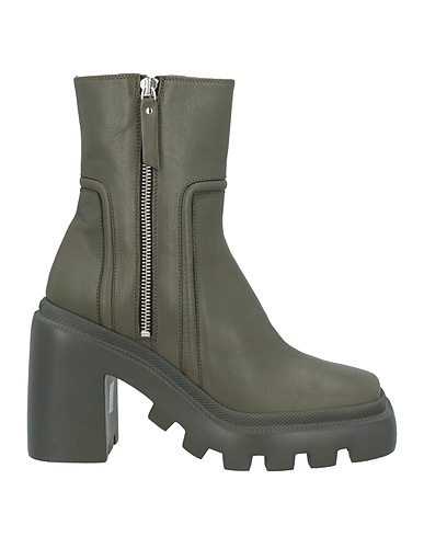VIC MATIĒ Ankle boot Military green Leather