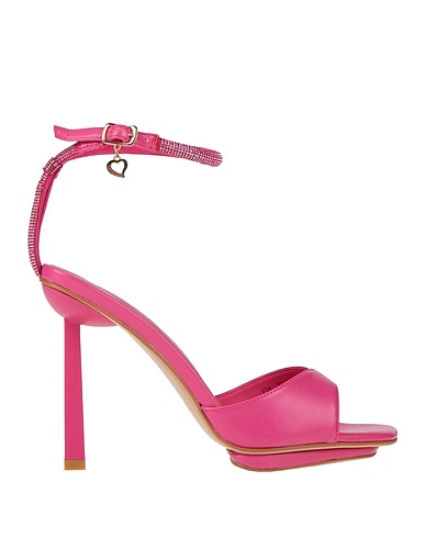TUA BY BRACCIALINI Sandals Fuchsia Textile fibres